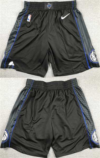Mens Dallas Mavericks Navy Shorts (Run Small)->->NBA Jersey